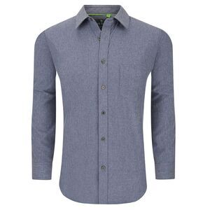 Tom Baine Mens 4-Way Stretch Button Up Shirt, NWT